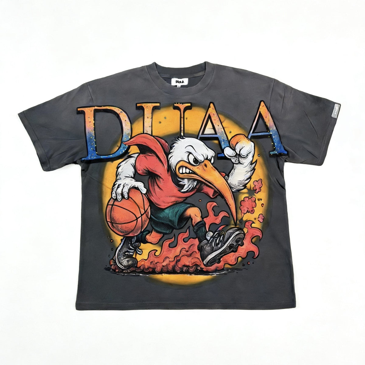DUAA Duck Basketball Graphic T-Shirt — hero